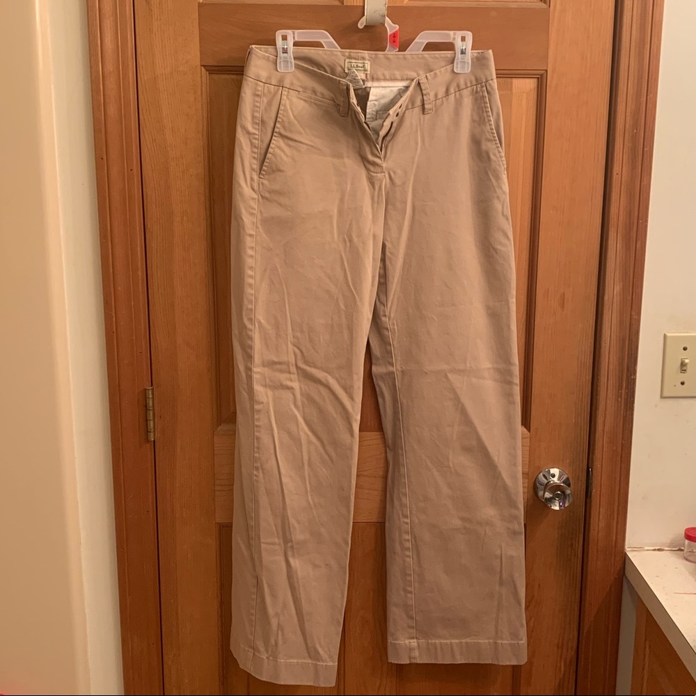 L.L. Bean 6 Tall Khaki Pants